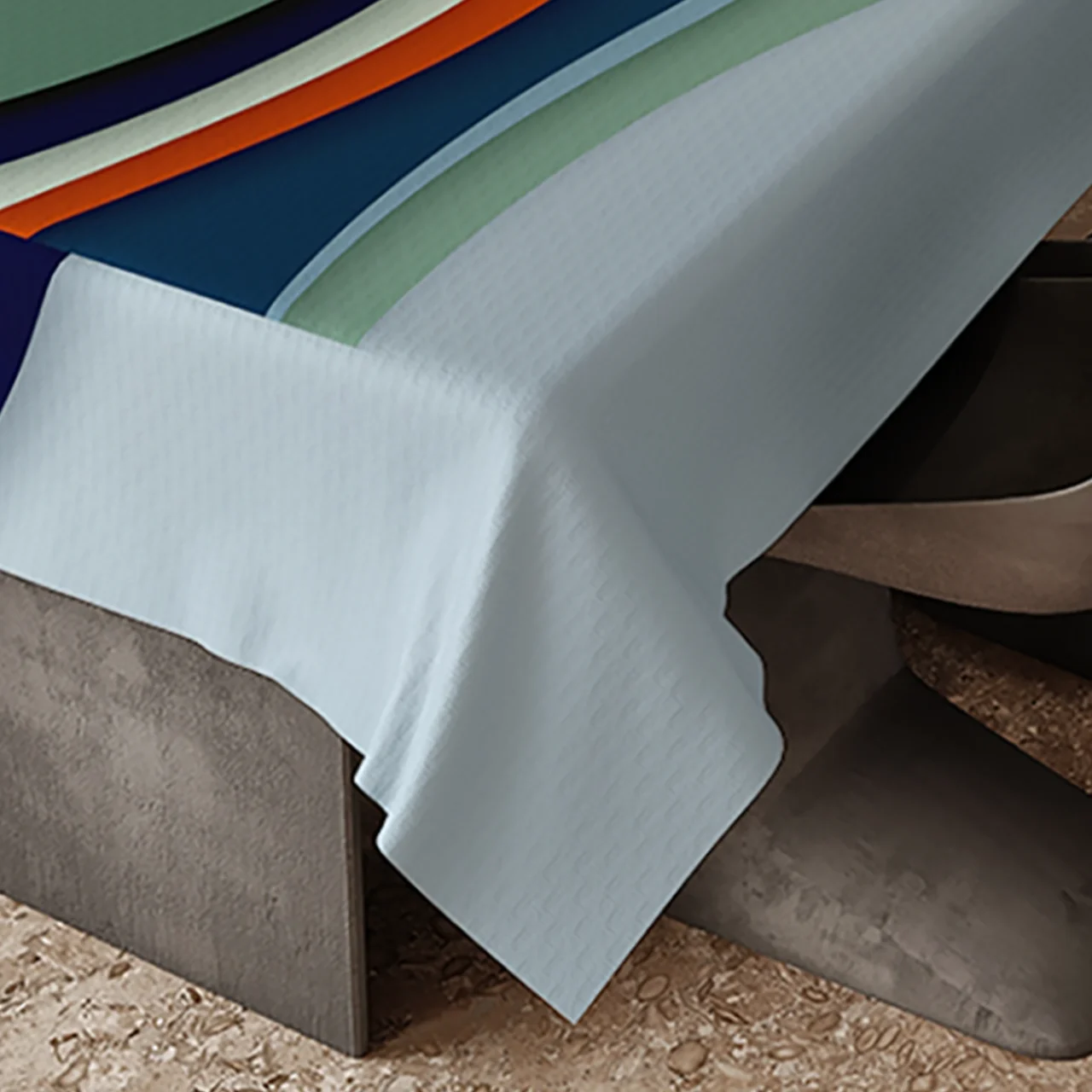 tovaglia isola collezione cotone terre emily home viadana mantova dettaglio